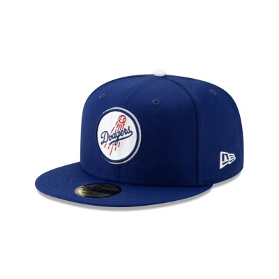 Sapca New Era Los Angeles Dodgers MLB Logo Pack 59FIFTY Fitted - Albastri